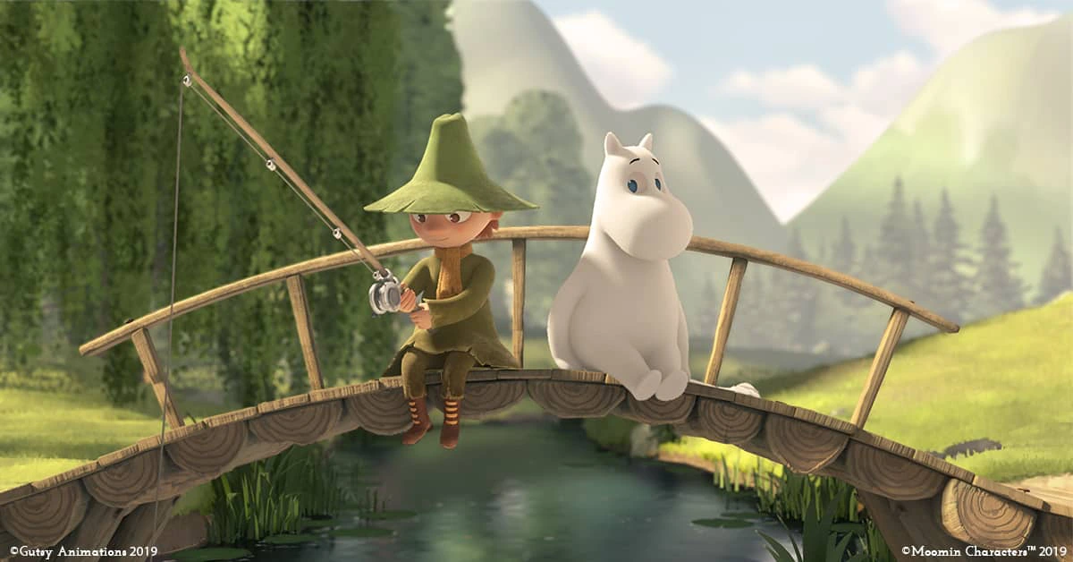 Moominvalley Moomintroll Snufkin Japan