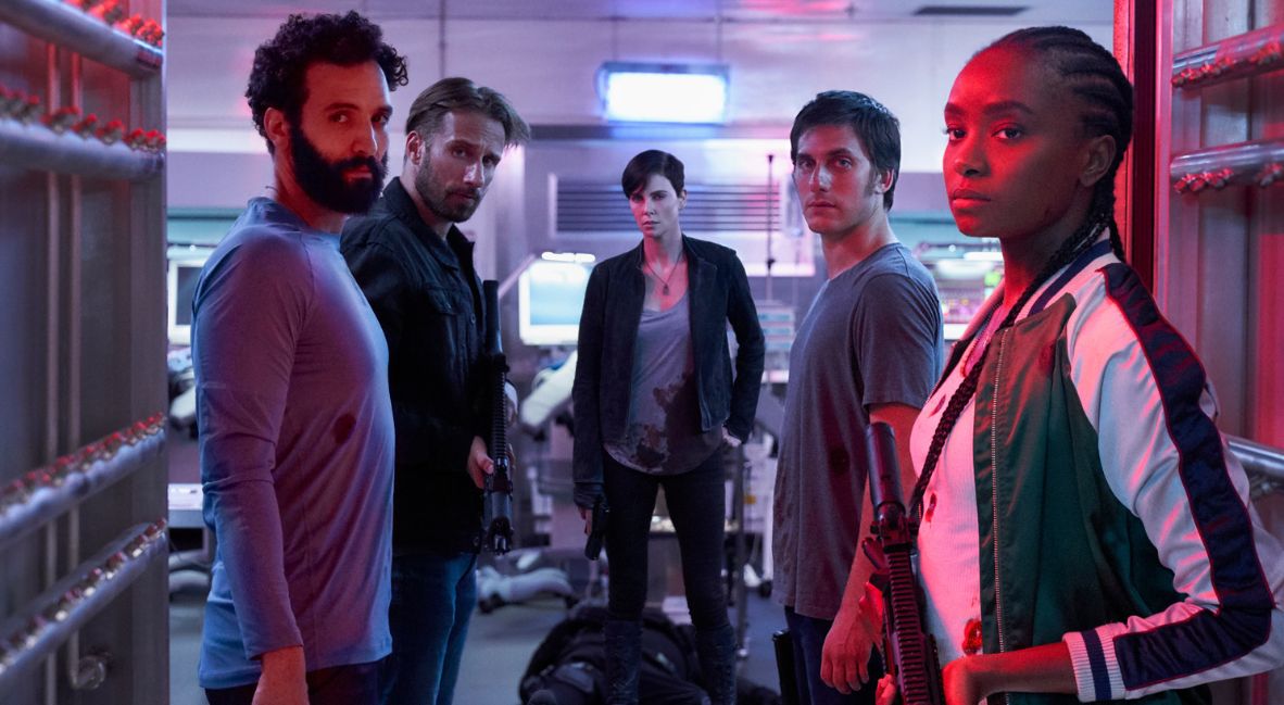 The cast of The Old Guard