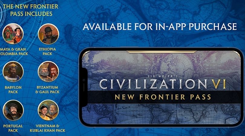 Sid Meier’s Civilization VI – New Frontier Pass Coming Aug 24 to iOS Sid Meier’s Civilization VI