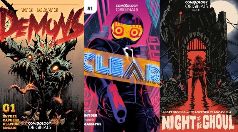 Celebrate ComiXology Originals and Scott Snyder’s BJP October Launches Scott Snyder