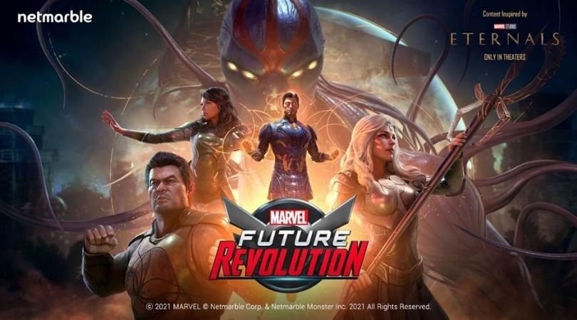 MARVEL Future Revolution Launches Eternals Themed Updates Marvel Studios' Eternals