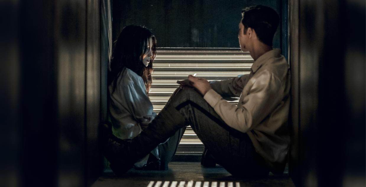 Park Seo-jun and Han So-hee in Gyeongseong Creature Season 1 - Netflix
