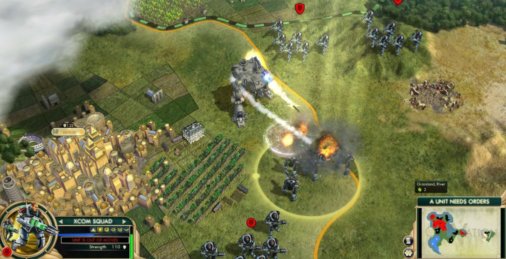 Civilization 5 future fight