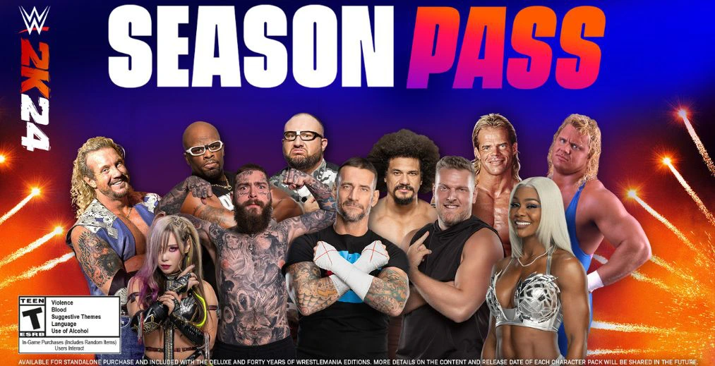 WWE 2K24 DLC To Include CM Punk And More WWE 2K24 DLC