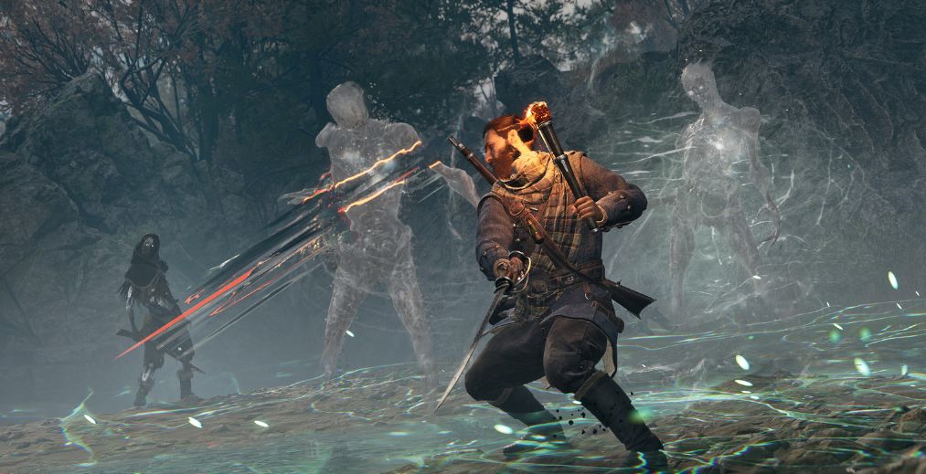 Banishers Red fighting spirits