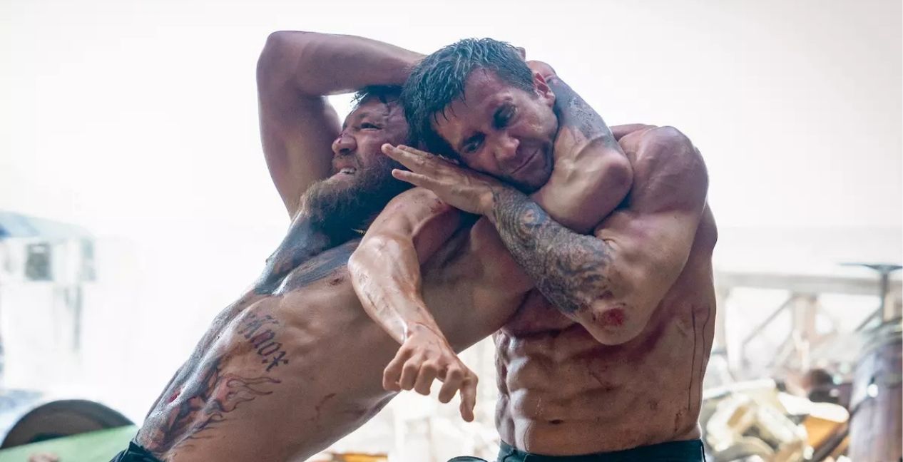 Conor McGregor and Jake Gyllenhaal in Road House