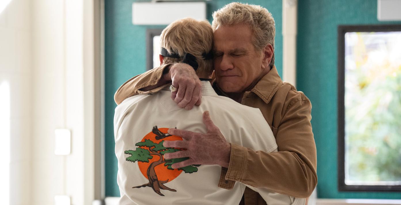 REVIEW: 'Cobra Kai' Season 6 Part 3 Sticks The Landing 4 Johnny Lawrence and John Kreese in Cobra Kai Season 6 Part 3 from Netflix