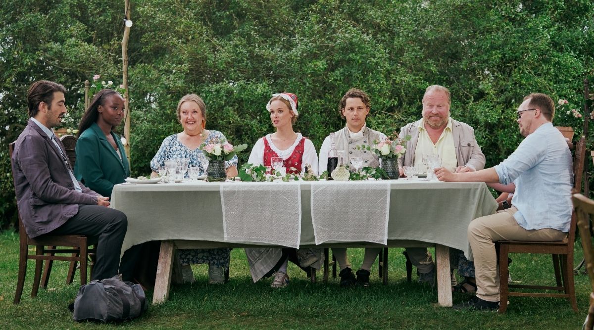 The cast of Love Forever (2025) looking miserable