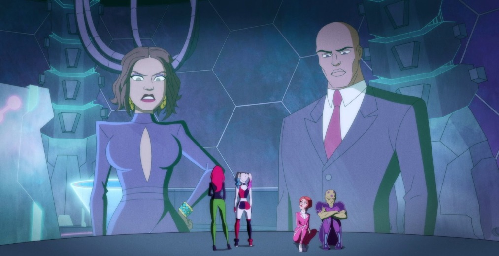 Ivy, Harley, Sharon, and Brainiac face off against Lena and Lex