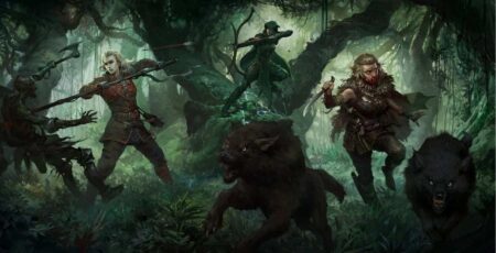 Huntress in POE 2 keyart