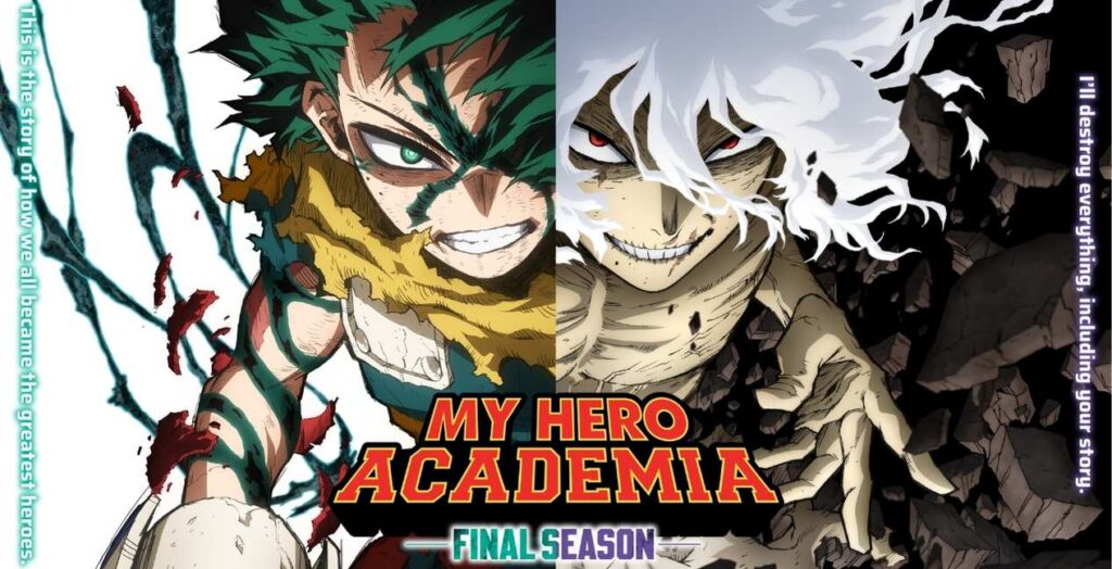 Check Out The New My Hero Academia Final Season Teaser Trailer My Hero Academia Final Season key art