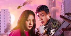 Jisoo and Park Jeong-min in Newtopia (2025)