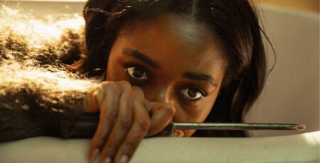 REVIEW: ‘Opus’ (2025) Drowns In Its Shallow Vision Of Fanaticism Ayo Edebiri in Opus (2025)