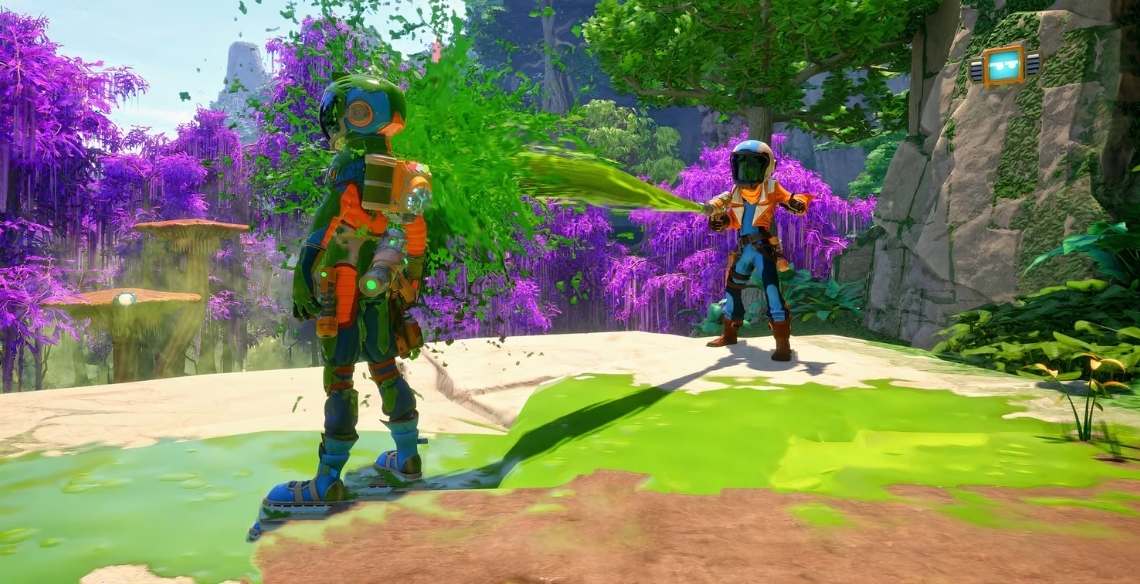 Revenge of the Savage Planet co-op promotional still