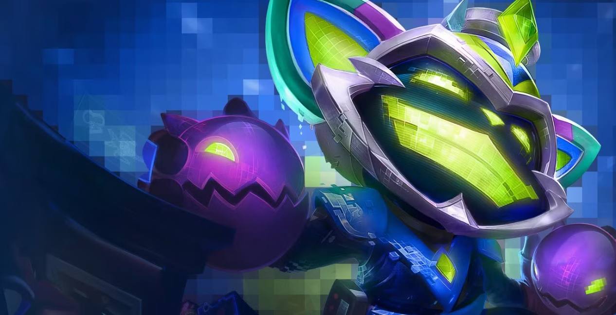 TFT Set 14 Cyber City keyart