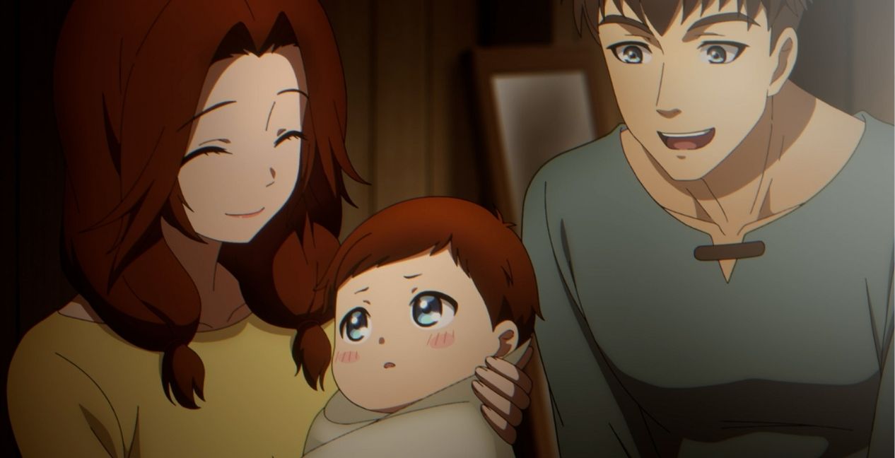 Newborn Arthur in The Beginning After The End Episode 1