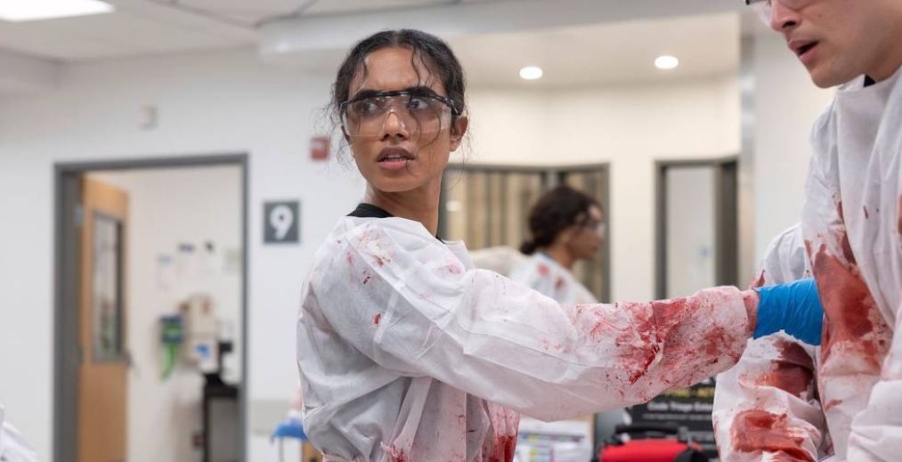 Dr Javadi in The Pitt Episode 13