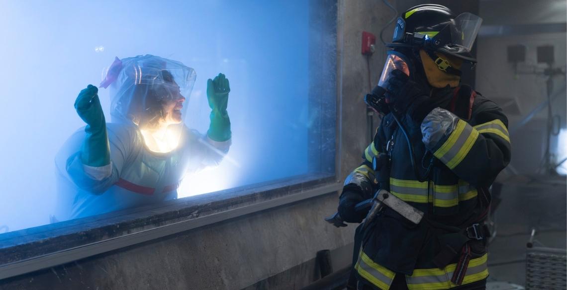 Roz in 9-1-1 Season 8 Episode 14