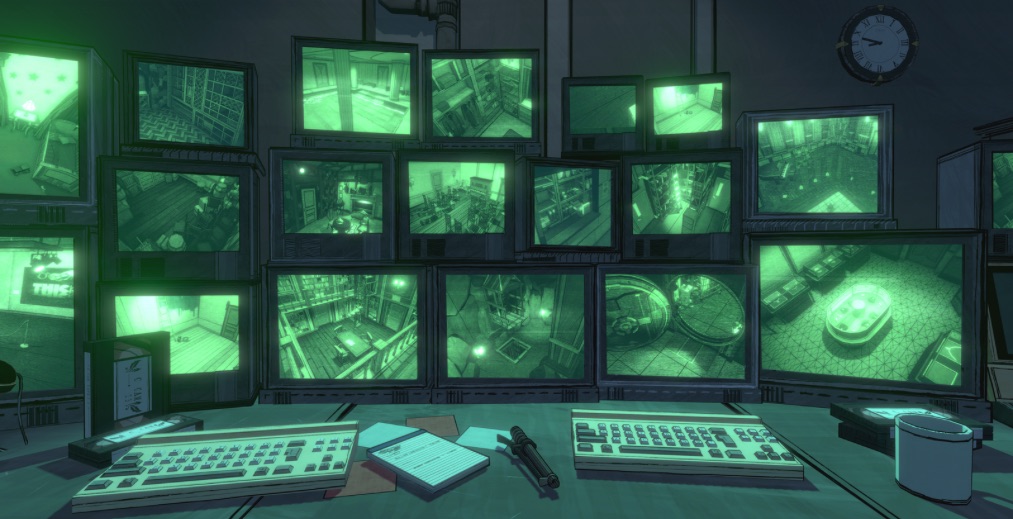 A scene from Blue Prince