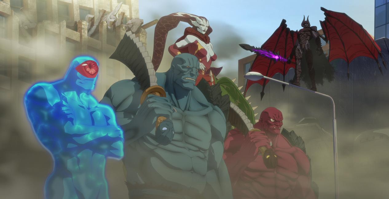 REVIEW: 'Devil May Cry' Is a Millennial Fever Dream Of A Series 2 Demon enemies in Devil May Cry from Studio Mir and Netflix