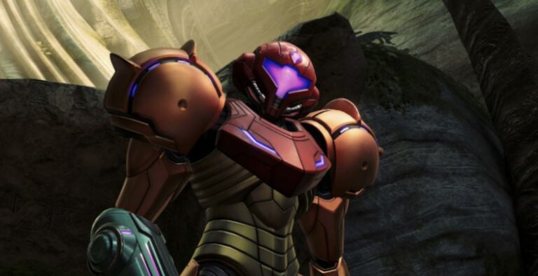 Metroid Prime 4: Beyond gameplay still from the Nintendo Switch 2