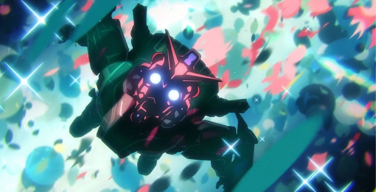 Still from Mobile Suit Gundam: GQuuuuuuX Episode 1