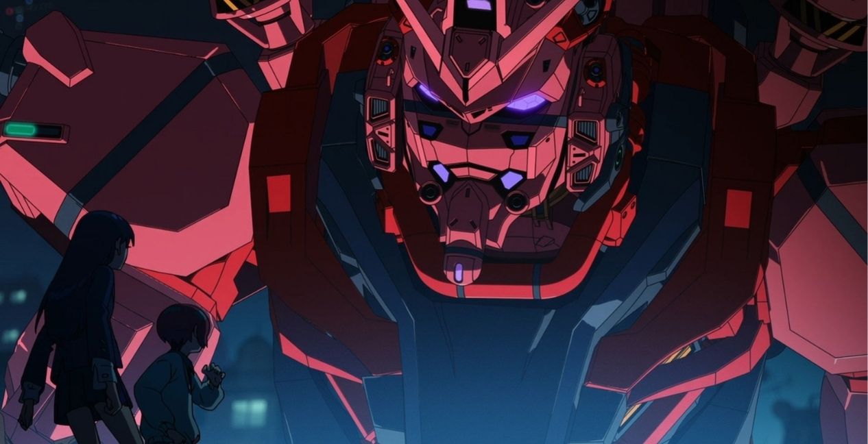 Still from Mobile Suit Gundam: GQuuuuuuX Episode 1