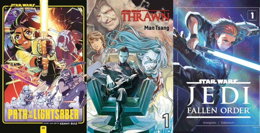 Star Wars Manga covers unveiled at Star Wars Celebration 2025