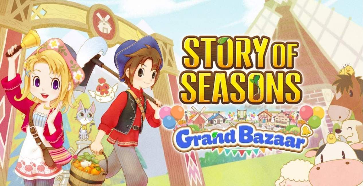 Marvelous USA Announces All New Titles Coming to Switch 2 3 Story of Seasons: Grand Bazaar keyart