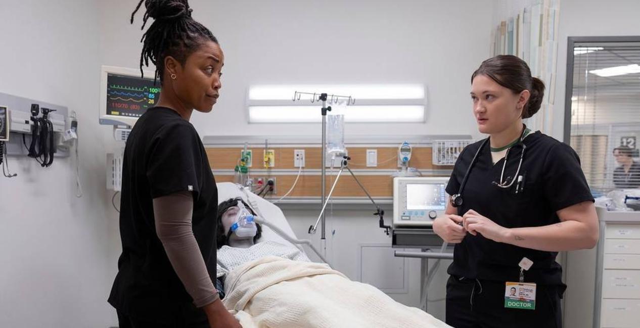 Dr. Santos in The Pitt Episode 14