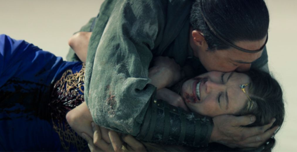 Lan comforts Morraine