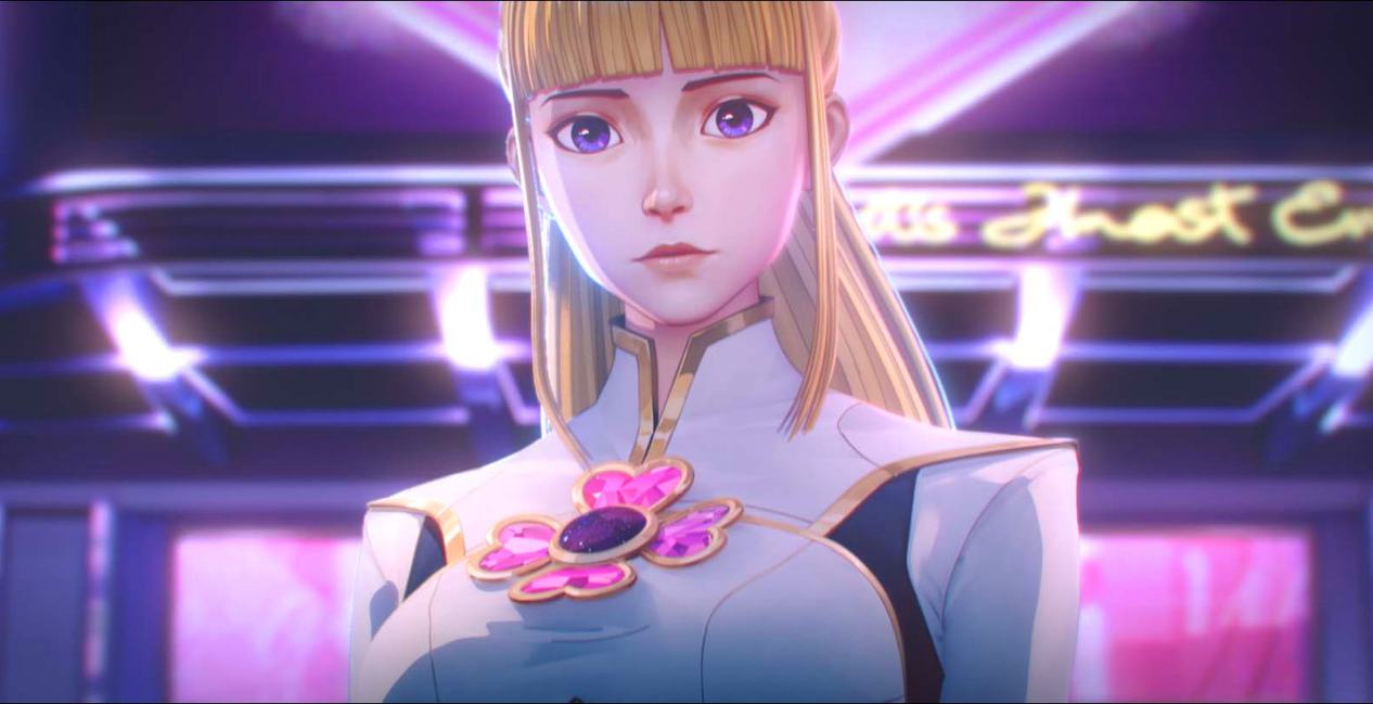 Moon in To Be Hero X Episode 1 still from Billibilli and Aniplex