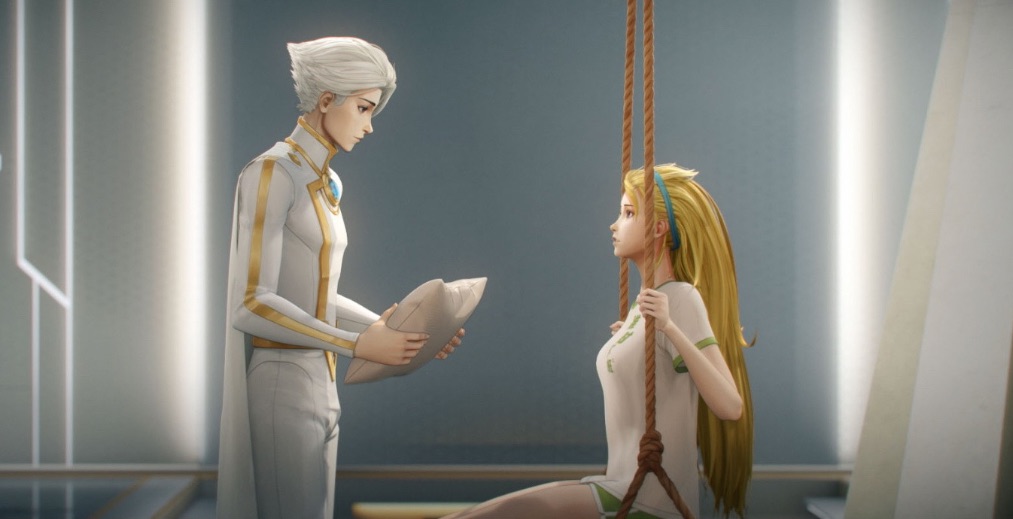 Nice and Moon in To Be Hero X Episode 2