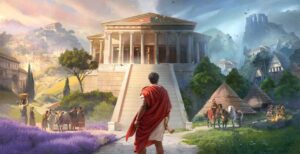 Anno 117: Pax Romana keyart from Ubisoft Mainz