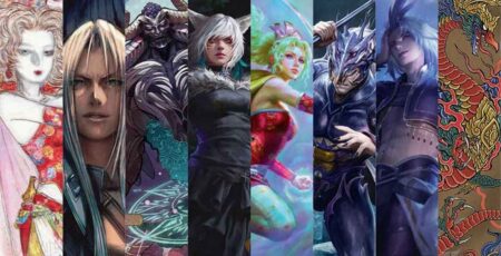 Final Fantasy Set key image made of different highlighted cards