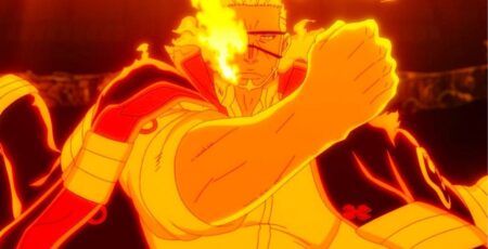 Burns from Fire Force Season 3 Episode 6