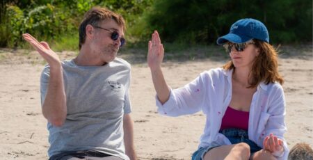 Will Forte and Tina Fey in The Four Seasons on Netflix