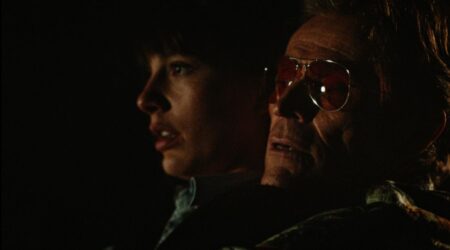 Camila Morrone and Willem Dafoe in Gonzo Girl