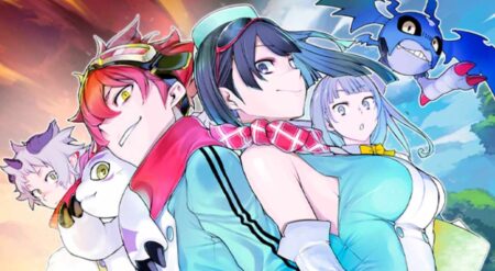 Digimon Story Time Stranger key art from Bandai Namco and Media Vision