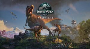 Jurassic World Evolution 3 key art