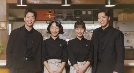 Yoo Su-bin, Kim Shin-rok, Go Min-si, and Kang Ha-neul in Tastefully Yours