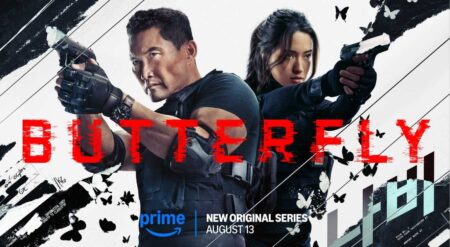Daniel Dae Kim’s ‘Butterfly’ Gets Highly-Anticipated New Trailer Daniel Dae Kim and Reina Hardesty in Butterfly landscape key art