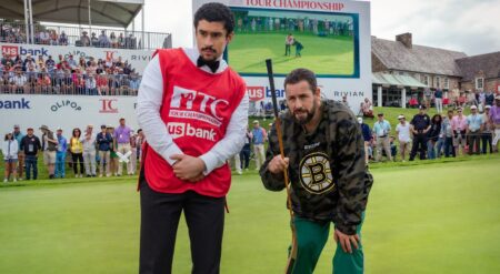 REVIEW: ‘Happy Gilmore 2’ Earns More Shrugs Than Laughs Bad Bunny and Adam Sandler in Happy Gilmore 2