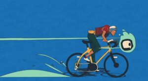 Wheel World promotional keyart from Annapurna Interactive