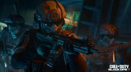 Call of Duty: Black Ops 7 Co-Op and weapon kit promotional image from Treyarch and Raven Studios