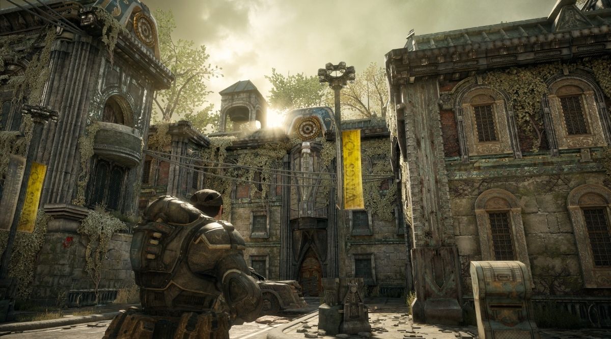 REVIEW: 'Gears Of War: Reloaded' Is A Fantastic But Imperfect Remaster 3 Gears of War Reloaded Abandoned Town