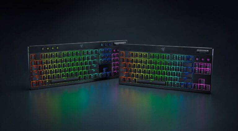 Razer has announced the new BlackWidow V4 Low-profile HyperSpeed and the BlackWidow V4 Low-profile line of keyboards