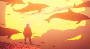 REVIEW: ‘Sword Of The Sea’ Offers Hopeful Environmentalism Sword of the Sea promotional key art from giant Squid