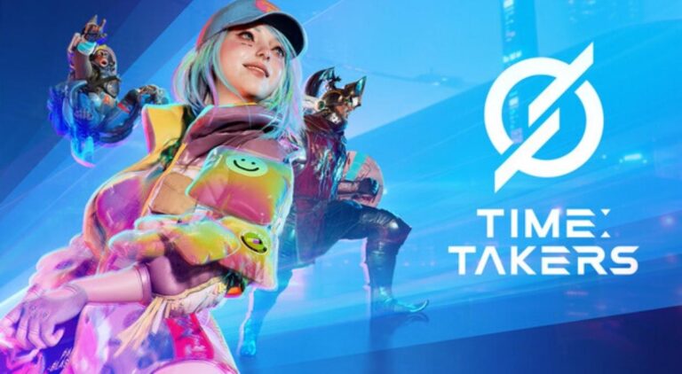 NCSOFT Surprises Gamescom 2025 with New Time-Jumping Shooter Time Takers promotional key art from NCSoft