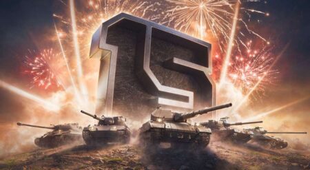 World of Tanks Celebrates 15 Years of Epic Tank Battles World of Tanks 15th Anniversary Celebration promotional key art